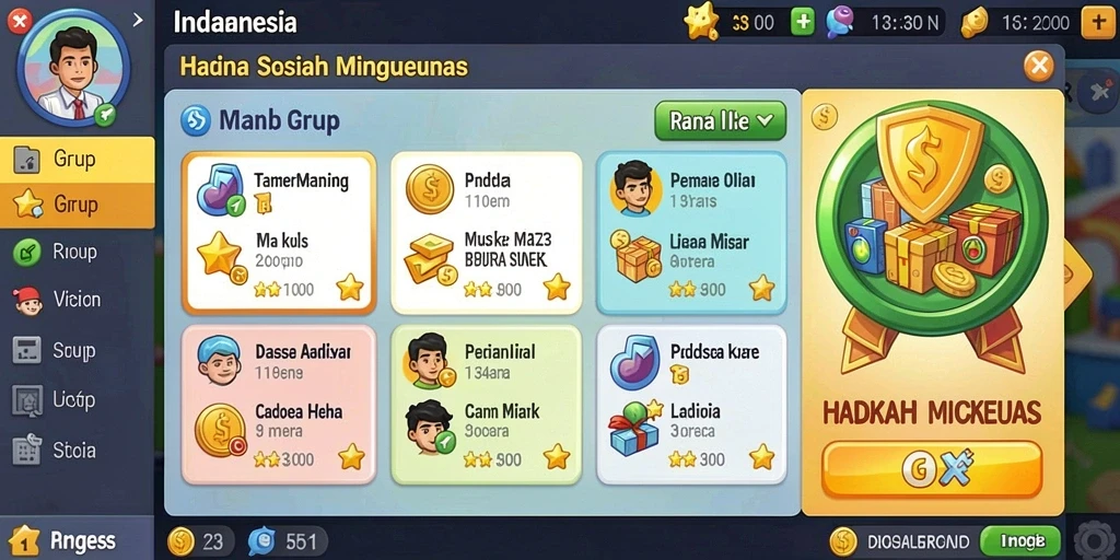 Pengalaman bermain yang seru dan menantang.