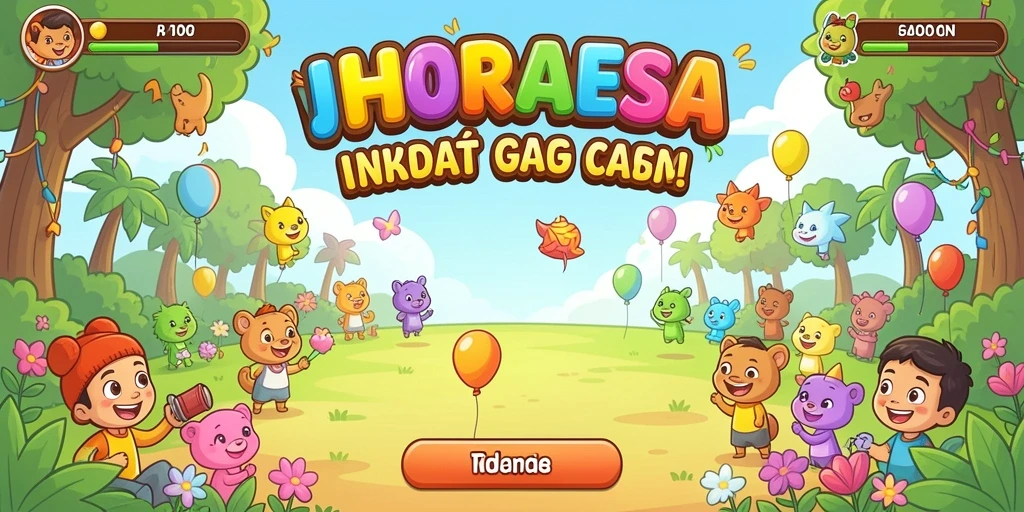 Screenshoot saat pemain sedang bersaing dalam mode multiplayer.