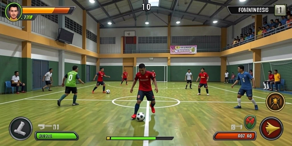 Mode multiplayer yang seru dan kompetitif.