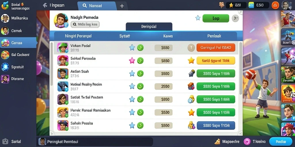 Sistem reward yang bermanfaat bagi pemain.
