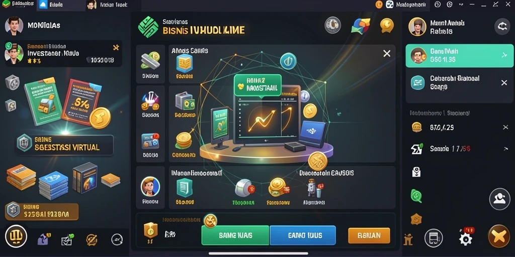 Sistem reward harian yang menggugah semangat bermain.