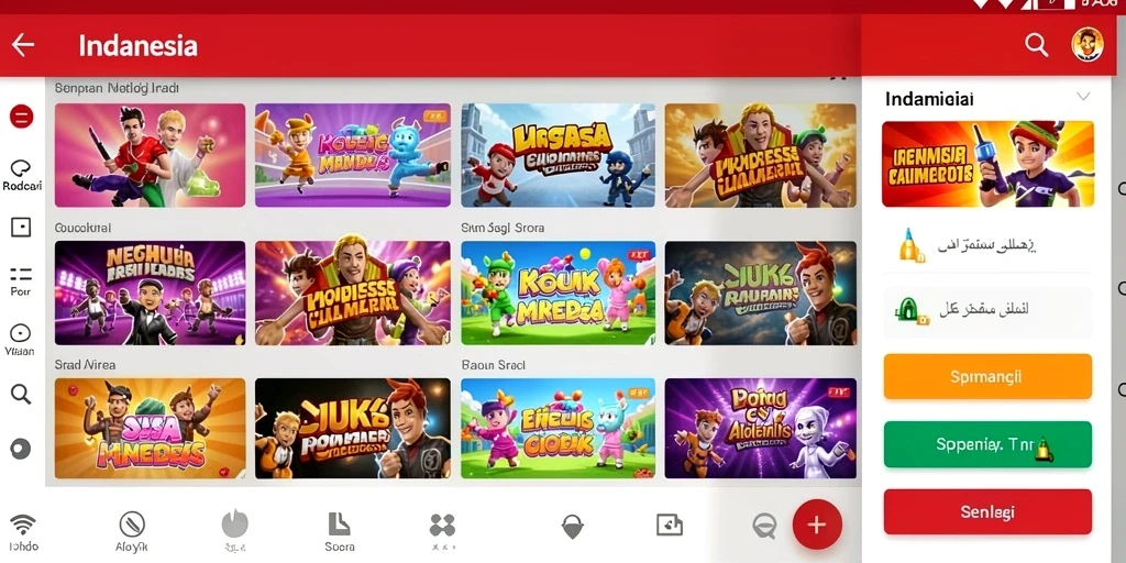Fitur reward menarik yang membuat pemain betah.