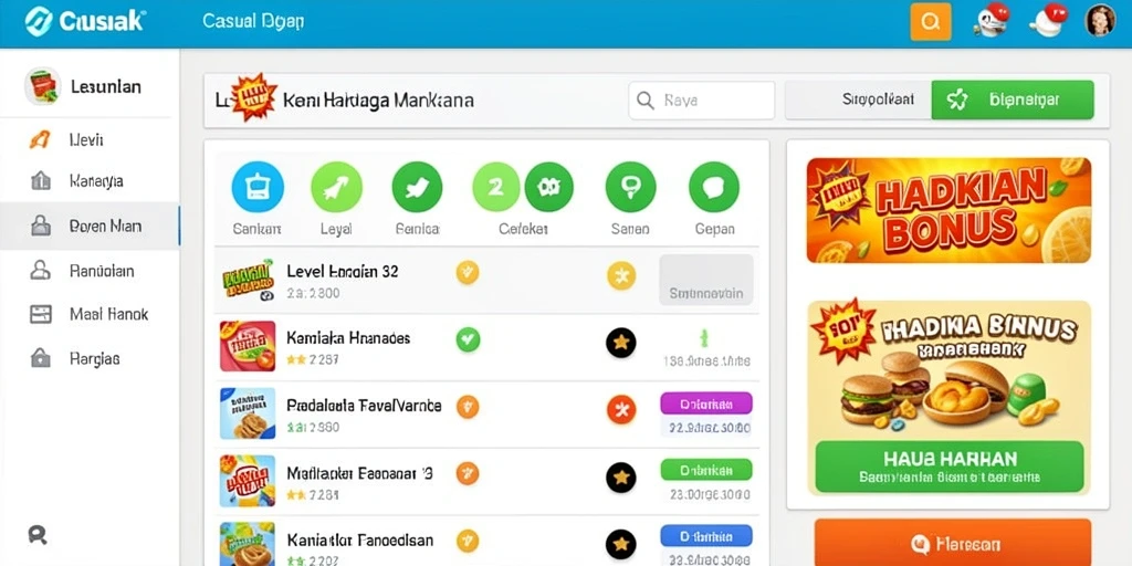 Pengalaman bermain yang mendebarkan dan penuh tantangan.